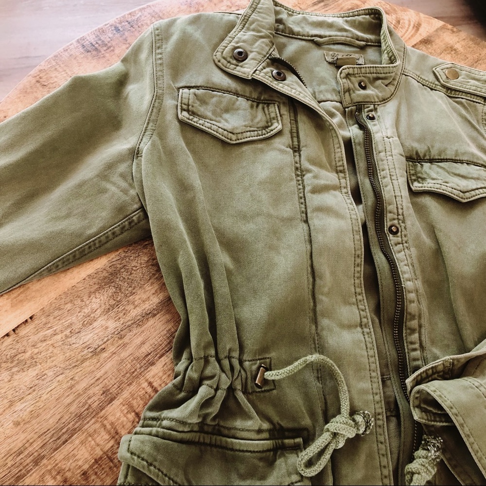 Lucky Brand Women’s Army Jacket - Picture 3 of 3